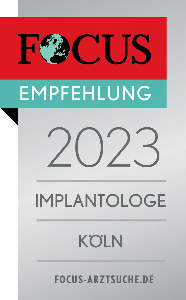 Focus Empfehlung 2023 Implantologie Köln